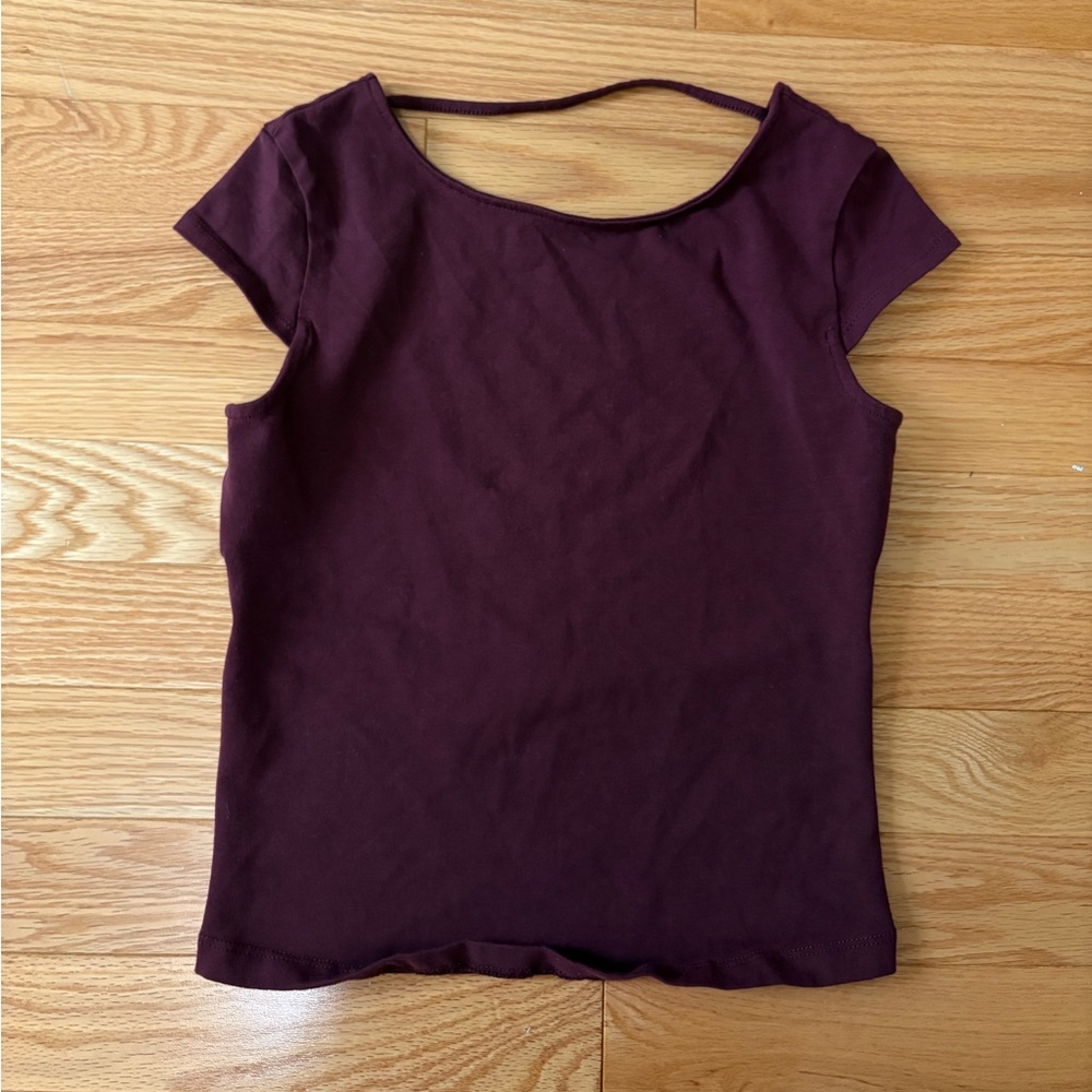 Garage Cap Sleeve open back tee